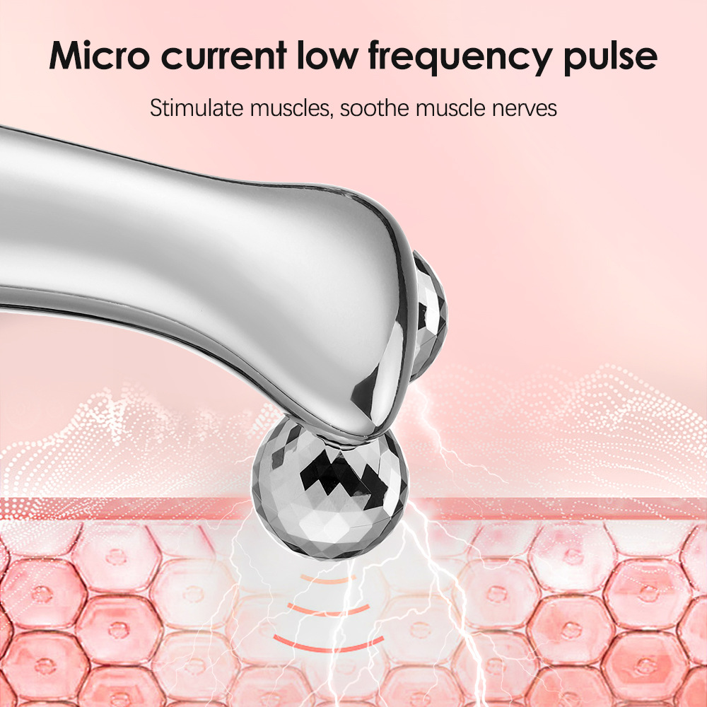 Microcurrent LIfting Tightening Facial Massage Roller