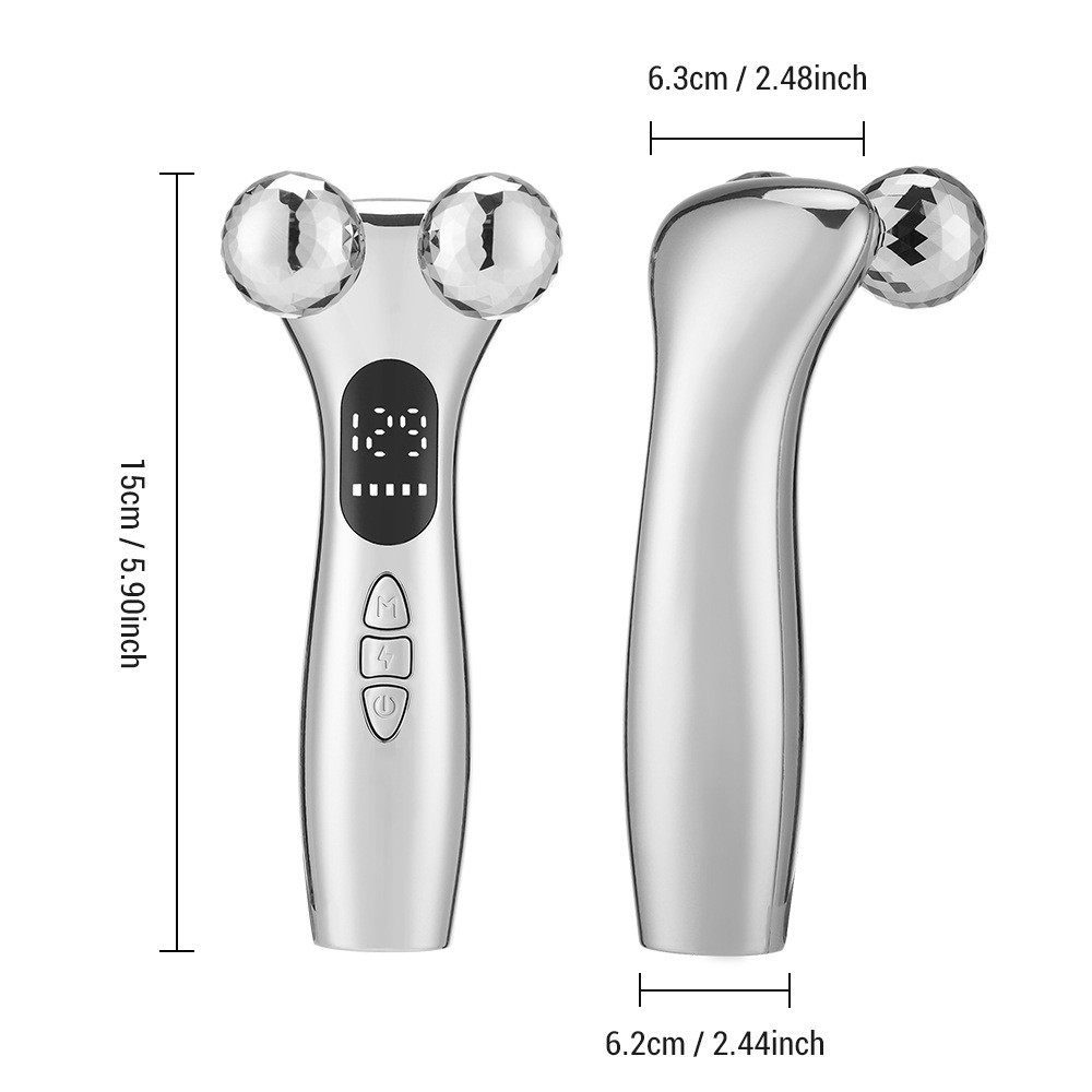 Microcurrent LIfting Tightening Facial Massage Roller
